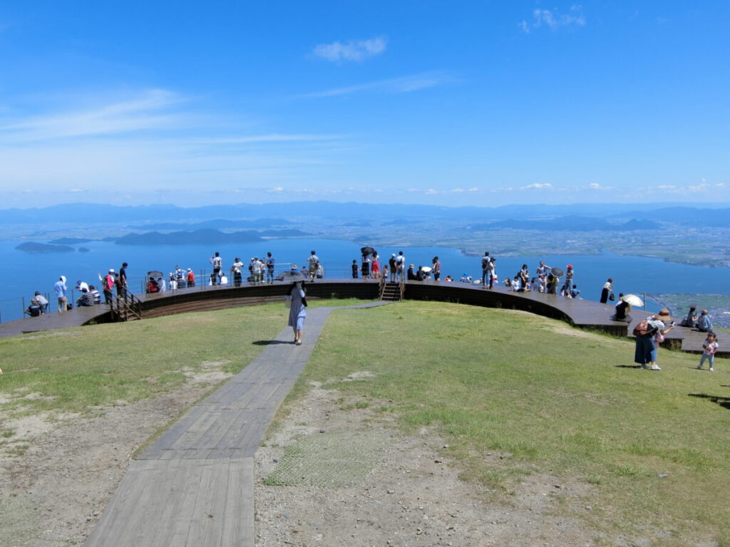 琵琶湖テラスからの眺め